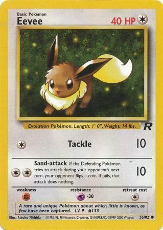 Eevee - 55/82 - Common - Unlimited available at 401 Games Canada