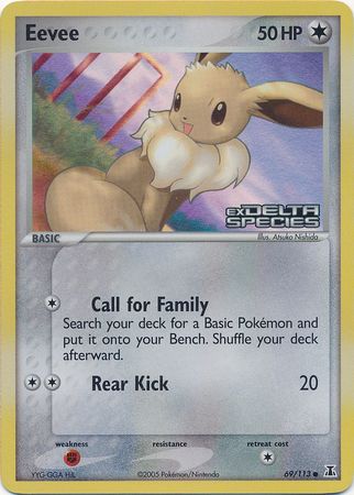 Eevee - 69/113 - Common - Reverse Holo available at 401 Games Canada