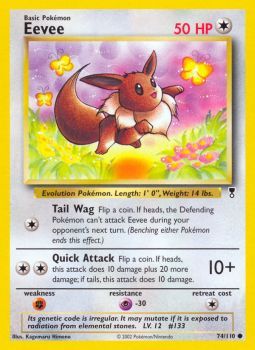 Eevee - 74/110 - Common available at 401 Games Canada