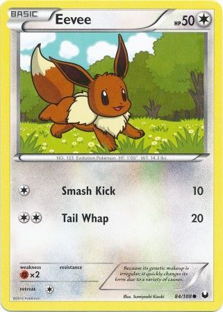 Eevee - 84/108 - Common available at 401 Games Canada