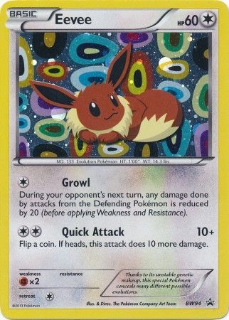 Eevee - BW94 - Holo Promo available at 401 Games Canada