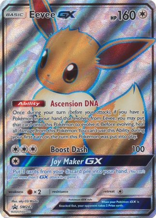 Eevee GX - SM242 - Promo available at 401 Games Canada