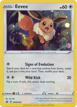 Eevee - SWSH042 - Holo Promo available at 401 Games Canada