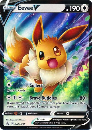 Eevee V - SWSH065 - Promo available at 401 Games Canada