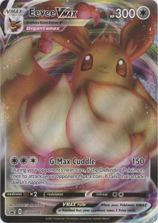 Eevee VMAX - SWSH087 - Full Art Promo available at 401 Games Canada