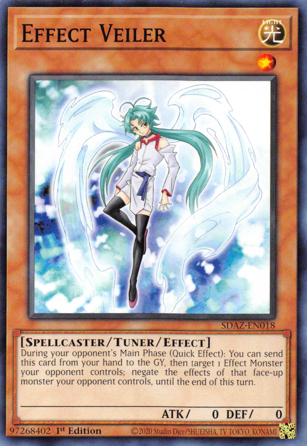 Effect Veiler - SDAZ-EN018 - Common - 1st Edition available at 401 Games Canada