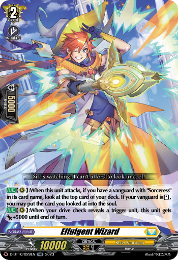 Effulgent Wizard - D-BT10/029 - Double Rare available at 401 Games Canada