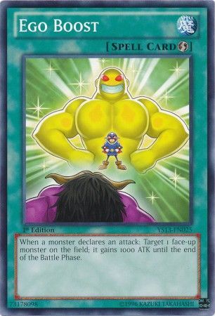Ego Boost - YS13-EN025 - Common - 1st Edition available at 401 Games Canada
