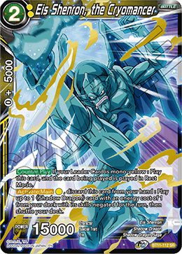 Eis Shenron, the Cryomancer - BT11-112 - Super Rare (Reprint) available at 401 Games Canada