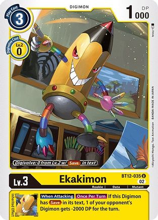 Ekakimon - BT12-035 - Uncommon available at 401 Games Canada