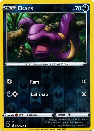 Ekans - 033/073 - Common - Reverse Holo available at 401 Games Canada