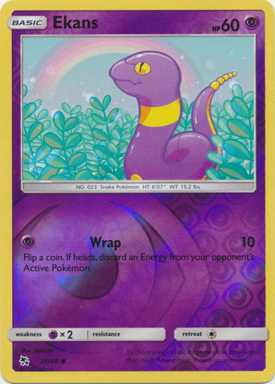 Ekans - 25/68 - Common - Reverse Holo available at 401 Games Canada