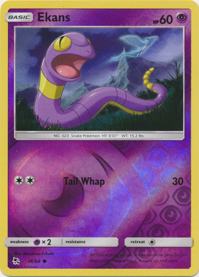 Ekans - 26/68 - Common - Reverse Holo available at 401 Games Canada