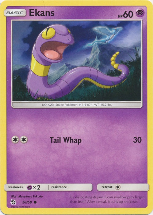 Ekans - 26/68 - Common available at 401 Games Canada