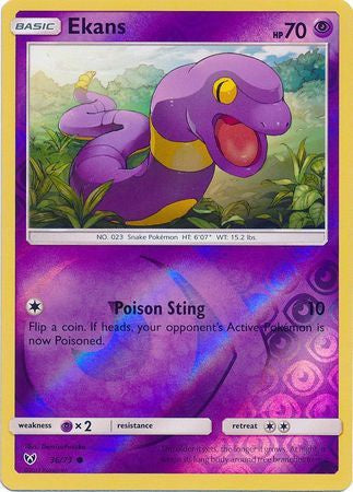 Ekans - 36/73 - Common - Reverse Holo available at 401 Games Canada