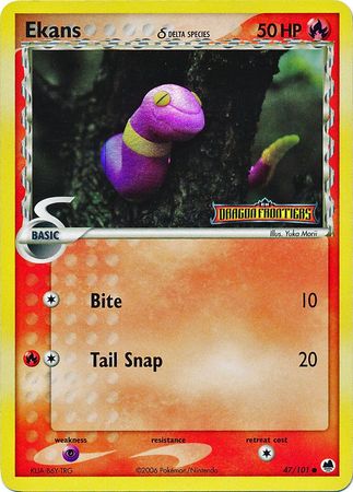 Ekans - 47/101 - Common - Reverse Holo available at 401 Games Canada