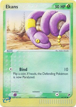 Ekans - 64/100 - Common - Reverse Holo available at 401 Games Canada