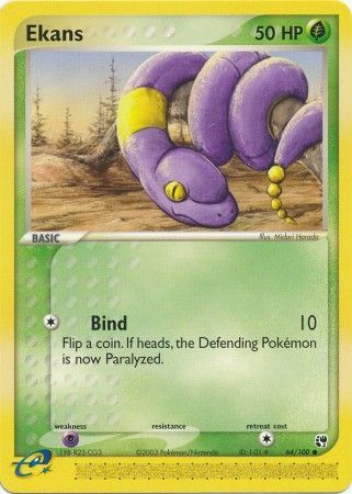 Ekans - 64/100 - Common available at 401 Games Canada