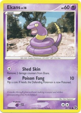 Ekans - 66/106 - Common available at 401 Games Canada