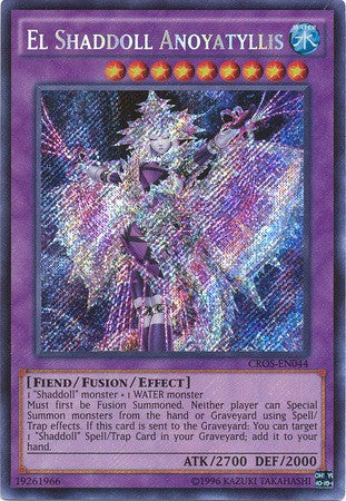 shaddoll card sleeves 401 Games Canada - El Shaddoll Anoyatyllis - CROS-EN044 - Secret Rare