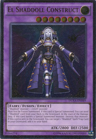 El Shaddoll Construct - DUEA-EN049 - Ultimate Rare - Unlimited available at 401 Games Canada