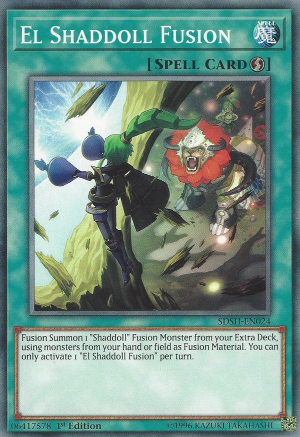 El Shaddoll Fusion - SDSH-EN024 - Common - 1st Edition available at 401 Games Canada