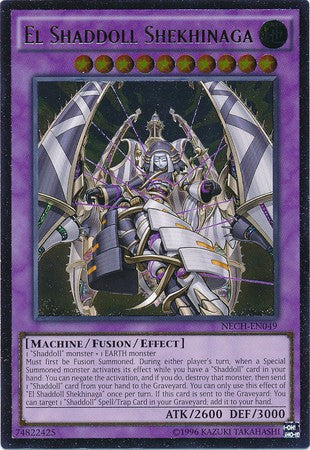 El Shaddoll Shekhinaga - NECH-EN049 - Ultimate Rare - Unlimited available at 401 Games Canada