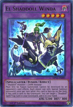 El Shaddoll Winda - MP15-EN093 - Ultra Rare - 1st Edition available at 401 Games Canada