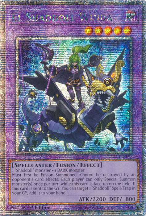 El Shaddoll Winda - RA04-EN052 - Quarter Century Secret Rare - 1st Edition