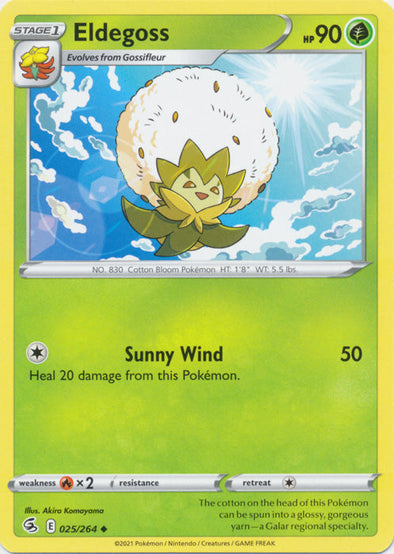 Eldegoss - 025/264 - Uncommon available at 401 Games Canada