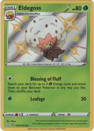 Eldegoss - SV011/SV122 - Shiny Rare available at 401 Games Canada