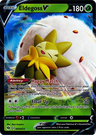 Eldegoss V - 005/073 - Ultra Rare available at 401 Games Canada