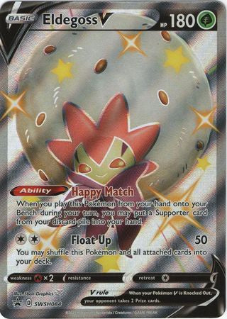 Eldegoss V - SWSH084 - Shiny Promo available at 401 Games Canada