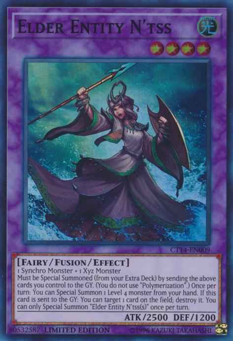 Elder Entity N'tss - CT14-EN009 - Super Rare - Limited Edition available at 401 Games Canada