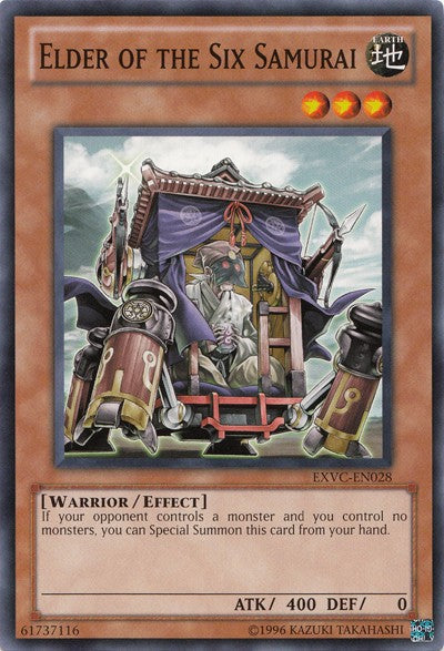 Elder of the Six Samurai - EXVC-EN028 - Common - Unlimited available at 401 Games Canada
