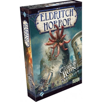 Eldritch Horror - Cities in Ruin is available at 401 Games Canada, Canada's Source for Board Games!