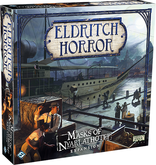 Eldritch Horror - Masks of Nyarlathotep available at 401 Games Canada