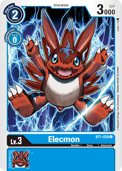 Elecmon - BT1-028 - Common available at 401 Games Canada