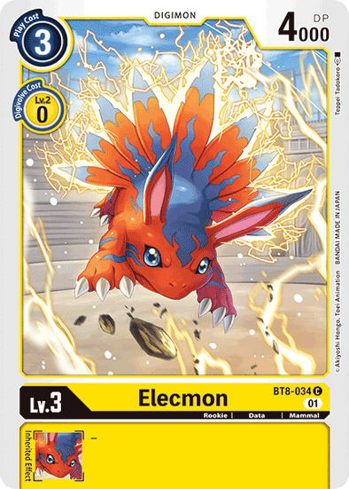 Elecmon - BT8-034 - Common available at 401 Games Canada