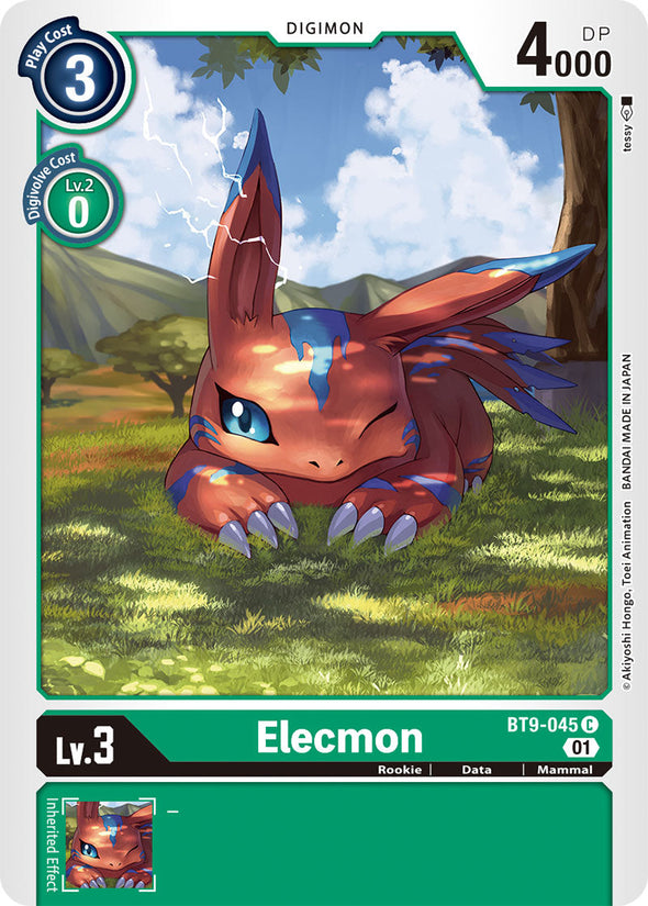 Elecmon - BT9-045 - Common available at 401 Games Canada