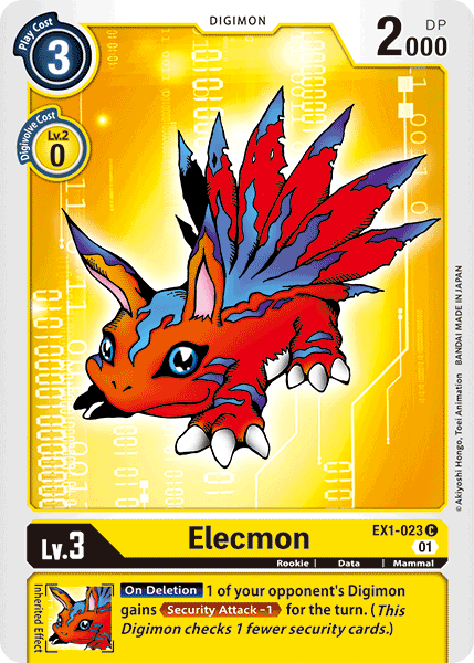 Elecmon - EX1-023 - Common available at 401 Games Canada