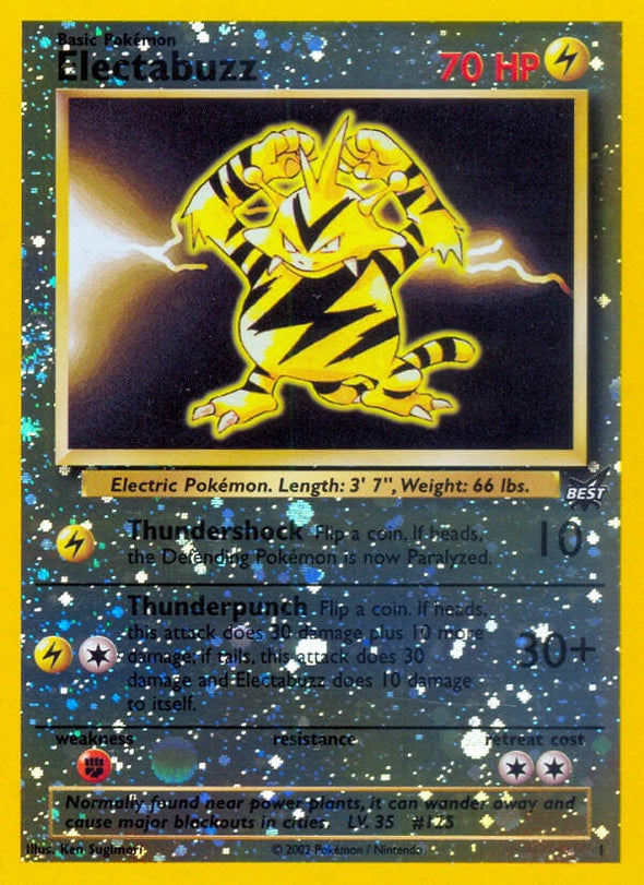 Electabuzz - 1 - Promo available at 401 Games Canada