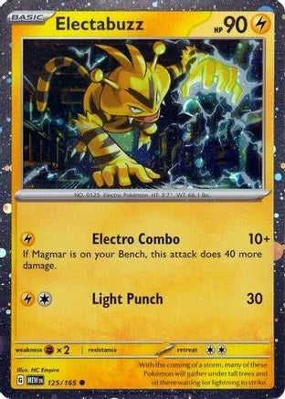 Electabuzz - 125/165 - Holo Promo available at 401 Games Canada