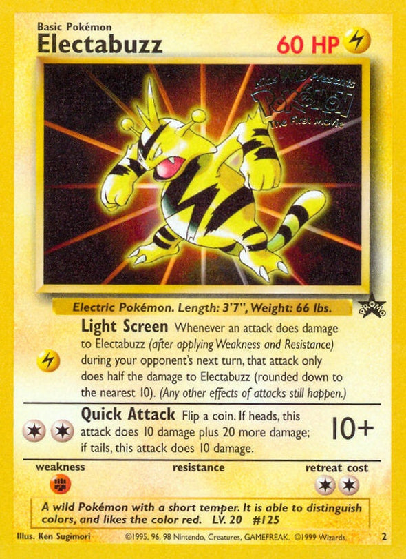 Electabuzz - 2 - Promo (WB) available at 401 Games Canada