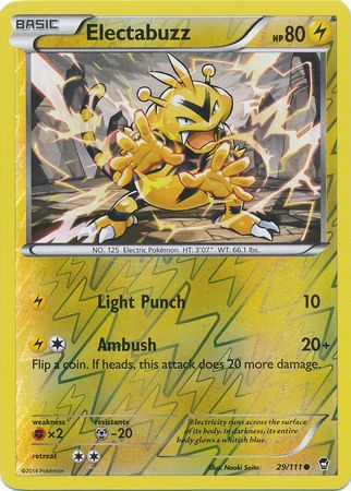 Electabuzz - 29/111 - Common - Reverse Holo available at 401 Games Canada