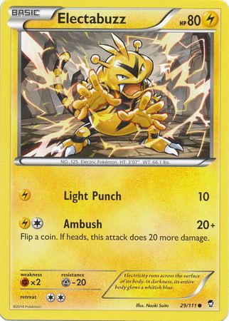 Electabuzz - 29/111 - Common available at 401 Games Canada