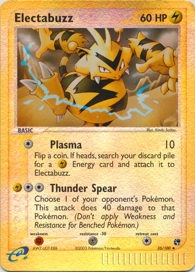 Electabuzz - 35/100 - Uncommon - Reverse Holo available at 401 Games Canada