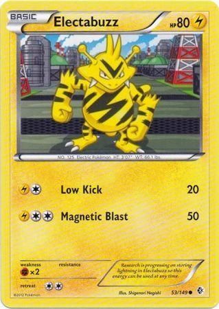 Electabuzz - 53/149 - Common available at 401 Games Canada