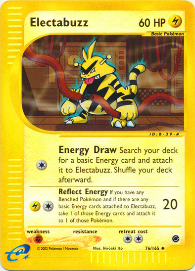 Electabuzz - 76/165 - Uncommon - Reverse Holo available at 401 Games Canada