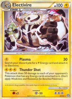 Electivire - 20/102 - Rare available at 401 Games Canada